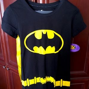 DC Batgirl Removable Cape sleepwear Ava M New